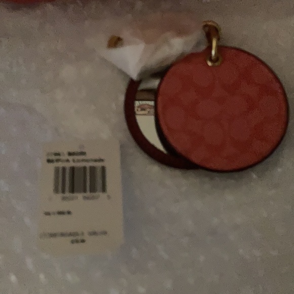 SOLD NWT Coach Nolita 19 in Signature Canvas pink lemonade bag and keyring - Picture 11 of 11